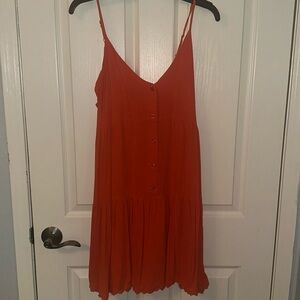 Orange dress